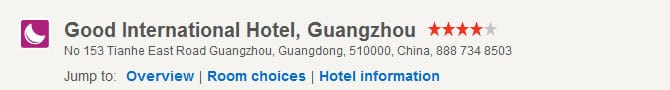 Hotel Guangzhou