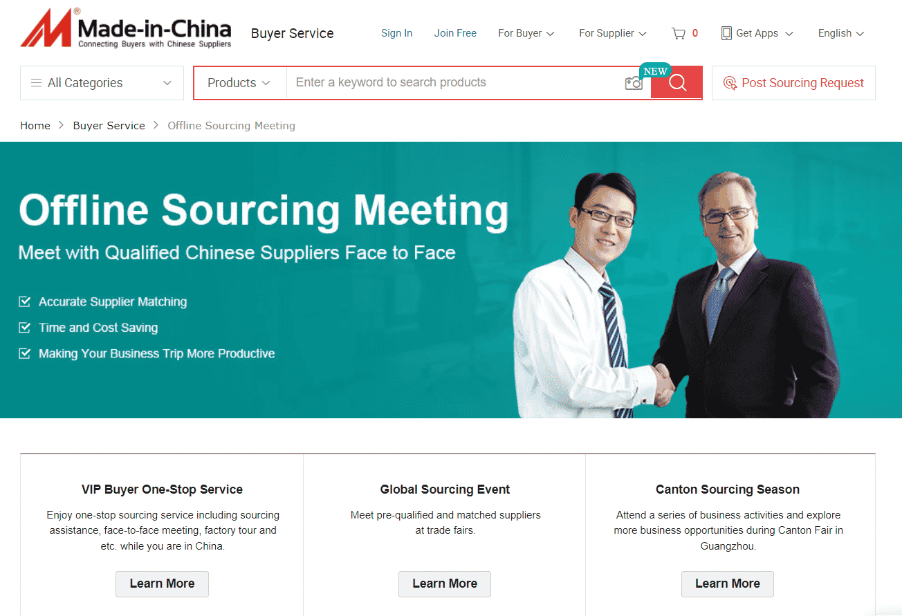 Made-in-china.com - services