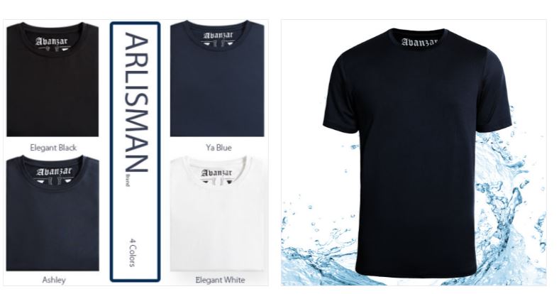 arlisman - tshirt hydrophobique