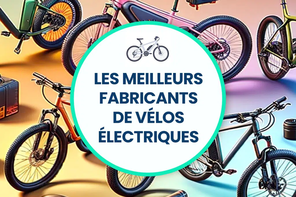 Un groupe de vélos des melleurs fabricants de velos électriques.