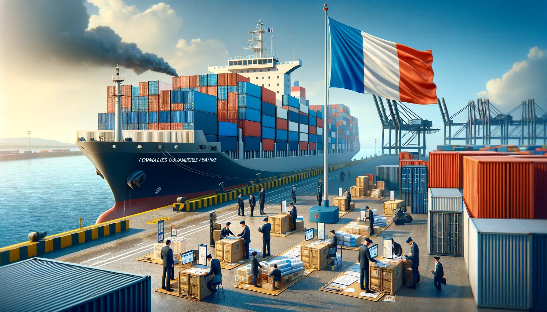 fret maritime douane