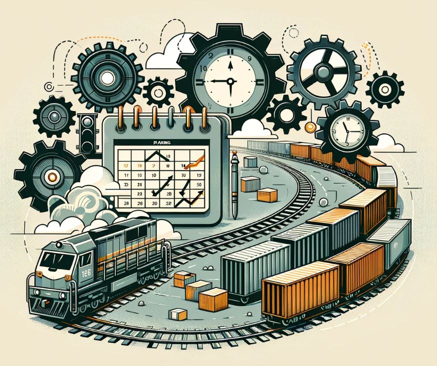 planifier fret ferroviaire