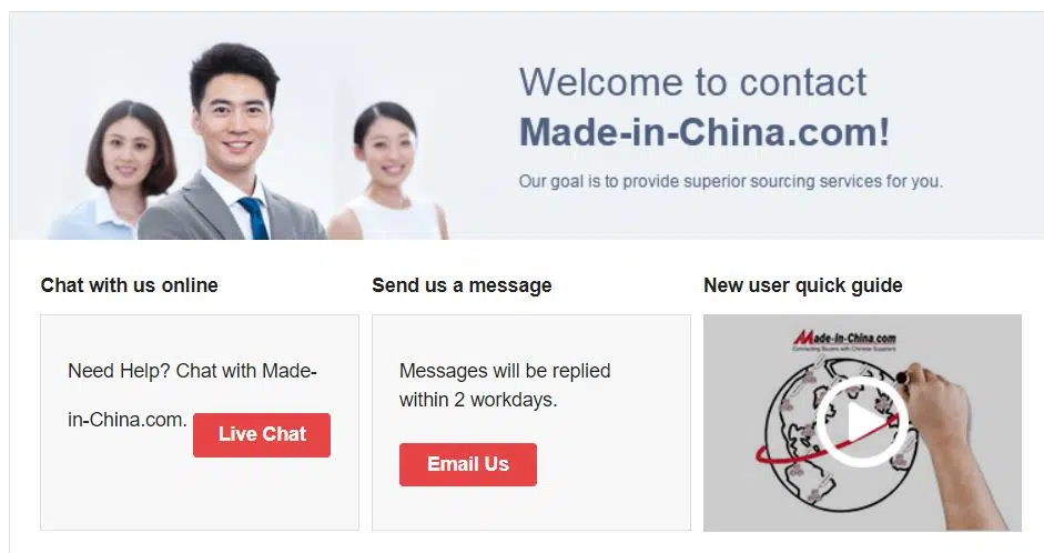service client made-in-china